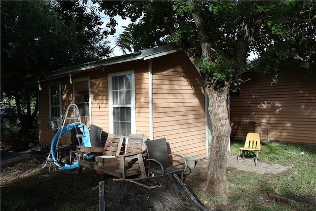 view of side of property