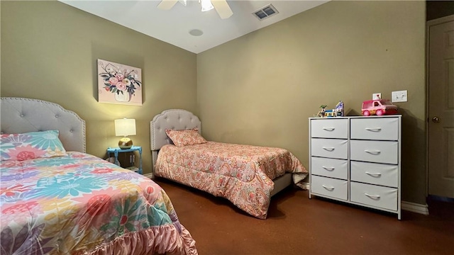 5906 Lindenwood Dr, Corpus Christi, TX 78414 - carpeted bedroom featuring ceiling fan