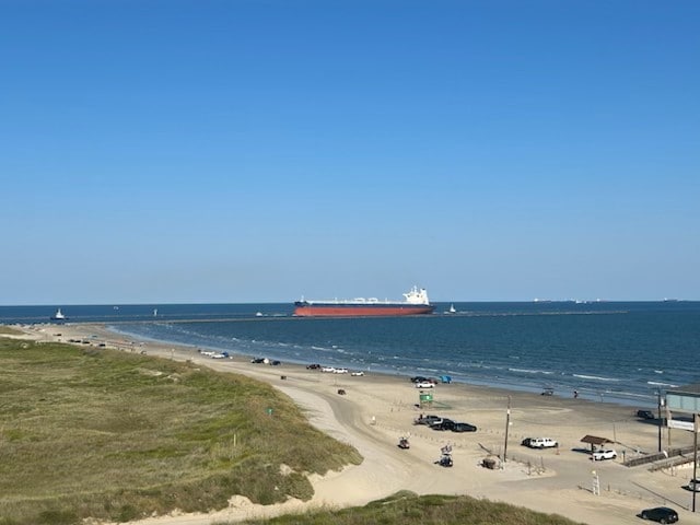 1000 Lantana Dr Unit 903, Port Aransas, TX 78373 - water view featuring local beach