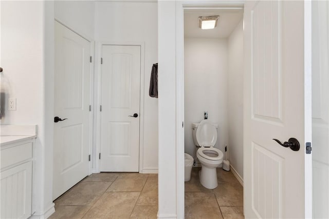 14334 Cruiser St Unit 101, Corpus Christi, TX 78418 - bathroom featuring vanity and tile patterned floors