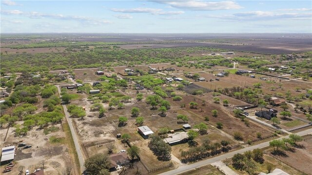 bird's eye view featuring a rural view