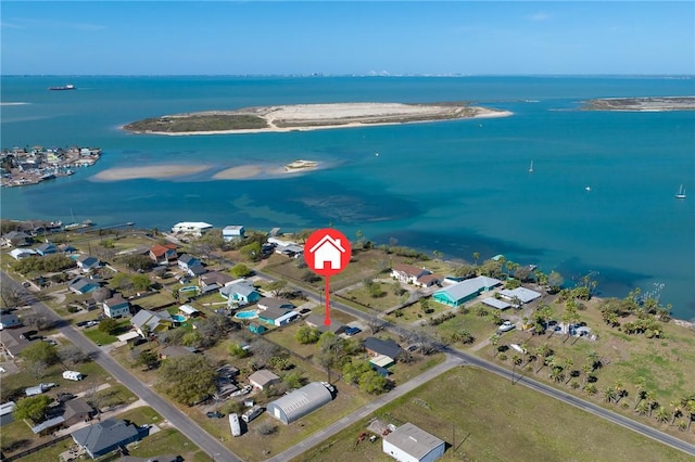 314 Inglewood, Ingleside, TX 78362 - bird's eye view with a water view