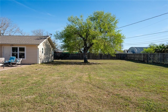 314 Inglewood, Ingleside, TX 78362 - view of yard with a patio and a fenced backyard