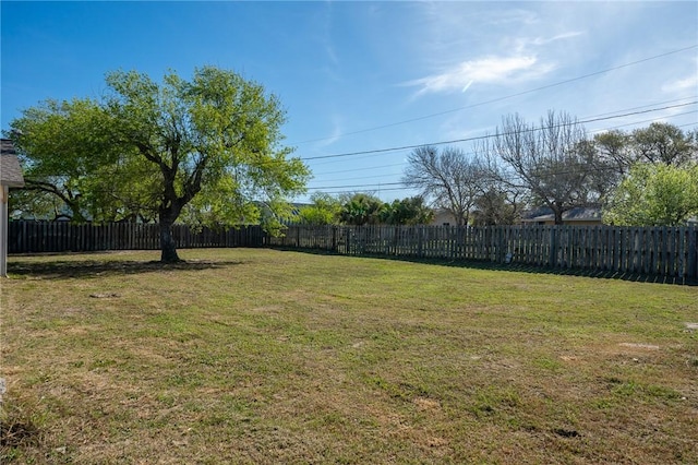 314 Inglewood, Ingleside, TX 78362 - view of yard featuring a fenced backyard