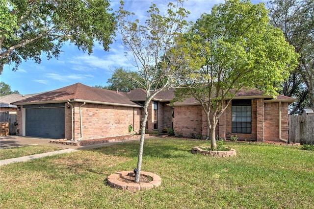14613 Powell Dr, Corpus Christi, TX 78410 - single story home with an attached garage, brick siding, and driveway