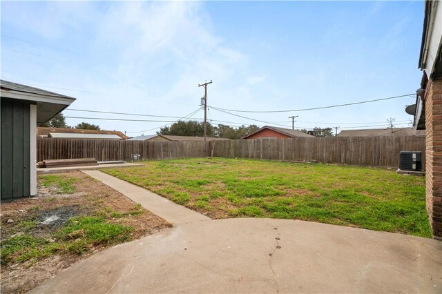 1318 W Cherrystone Dr, Corpus Christi, TX 78412 - fenced backyard featuring a patio