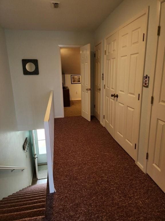 2292 N Fulton Beach Rd, Rockport, TX 78382 - corridor featuring carpet and baseboards