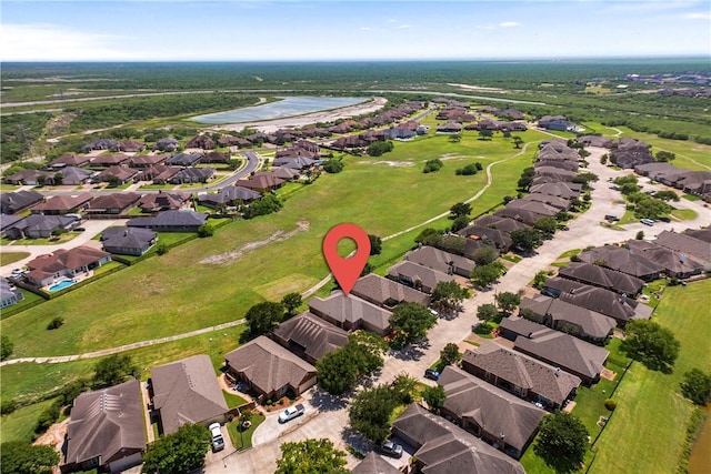 6217 Garden Ct, Corpus Christi, TX 78414 - aerial view of property's location featuring nearby suburban area and a large body of water