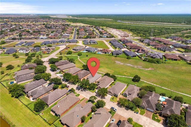 6217 Garden Ct, Corpus Christi, TX 78414 - aerial view of property and surrounding area featuring nearby suburban area