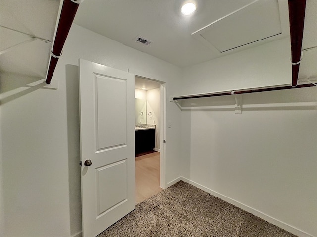 3014 Stone Creek Dr, Corpus Christi, TX 78410 - spacious closet with light colored carpet