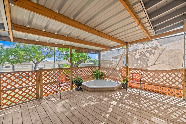1006 Vernon Dr, Corpus Christi, TX 78407 - view of deck