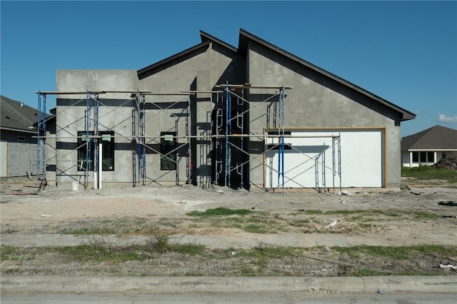 view of back of property