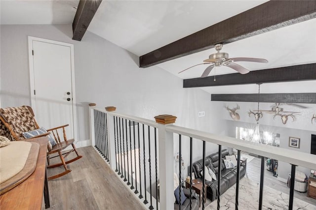 108 Lost Creek Dr, Portland, TX 78374 - hall featuring wood finished floors
