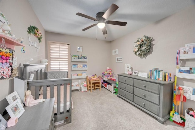 108 Lost Creek Dr, Portland, TX 78374 - carpeted bedroom featuring a ceiling fan