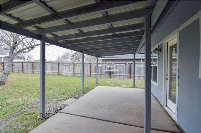 view of patio