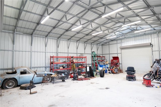 100 Lone Oak St, Portland, TX 78374 - garage featuring metal wall