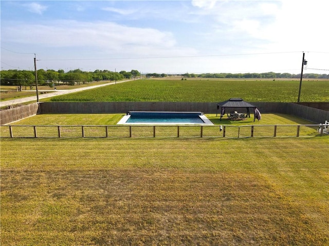 100 Lone Oak St, Portland, TX 78374 - view of home's community featuring a gazebo and a view of countryside