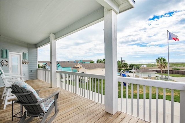 133 Barnacle Dr, Rockport, TX 78382 - view of deck