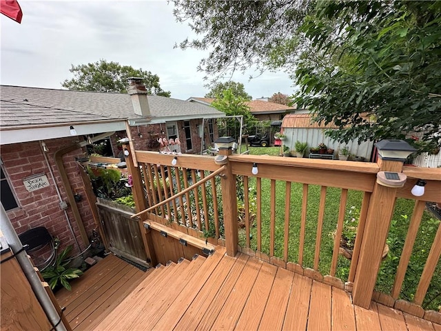 1510 Skyline Dr, Portland, TX 78374 - deck with a grill