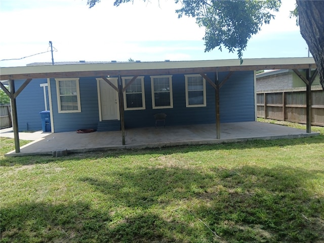 630 Sharon Dr, Corpus Christi, TX 78412 - rear view of house featuring a patio area
