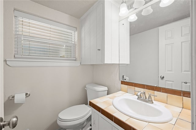 6845 Aswan Dr, Corpus Christi, TX 78412 - half bath with vanity and toilet