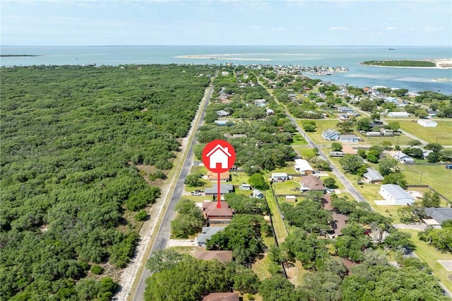 109 Starlight, Ingleside, TX 78362 - aerial view with a water view
