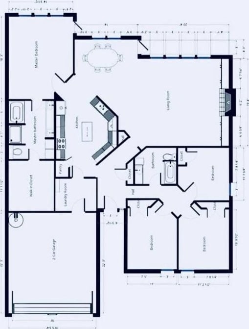 6730 Old Square Dr, Corpus Christi, TX 78414 - view of floor plan / room layout