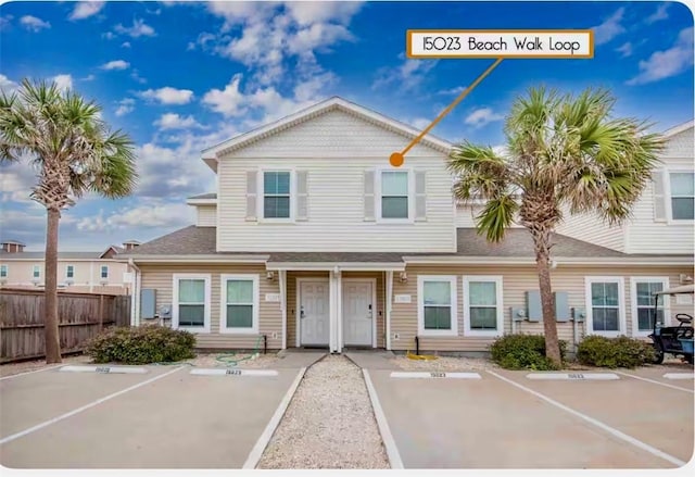 view of townhome / multi-family property