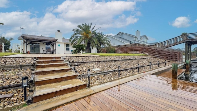 rear view of house featuring a patio area