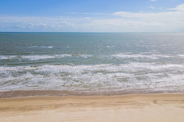 water view featuring a view of the beach