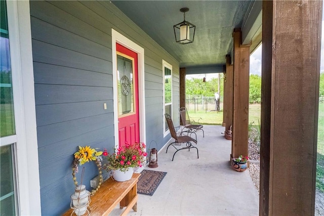 11766 Fm 70, Robstown, TX 78380 - view of covered porch