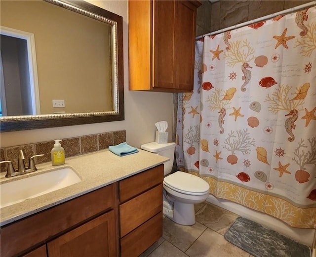 14878 Granada Dr Unit 502, Corpus Christi, TX 78418 - full bathroom featuring tile patterned floors, vanity, and toilet