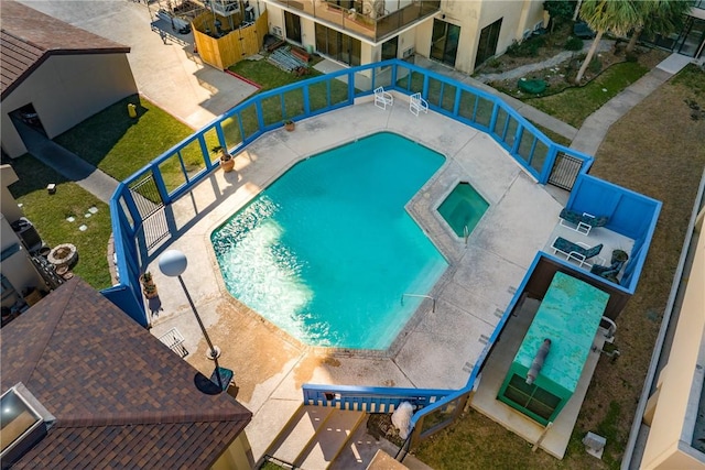 1400 Ocean Dr Unit 1104A, Corpus Christi, TX 78404 - community pool featuring a patio