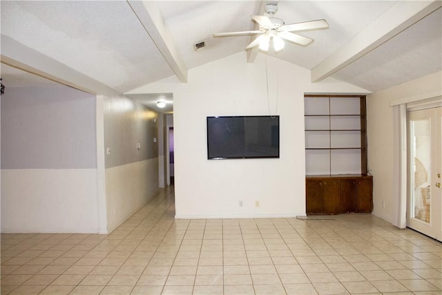 33 Encino Loma, Beeville, TX 78102 - unfurnished room with ceiling fan and light tile patterned floors