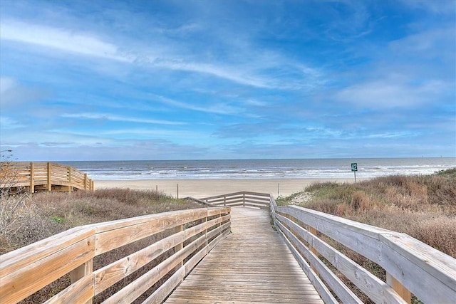 4885 S State Highway 361st St Unit H, Port Aransas, TX 78373 - surrounding community with view of water and beach