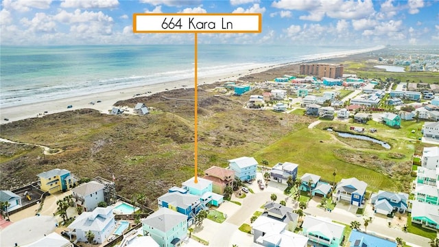 664 Kara Prt, Aransas, TX 78373 - aerial view of property and surrounding area featuring expansive coastline