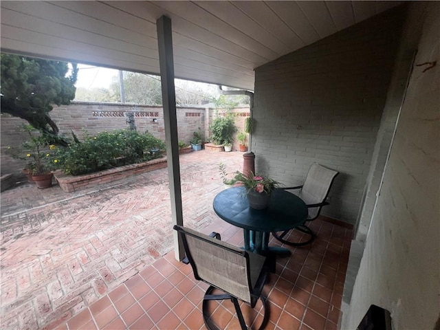 5445 Ocean Dr, Corpus Christi, TX 78412 - view of patio