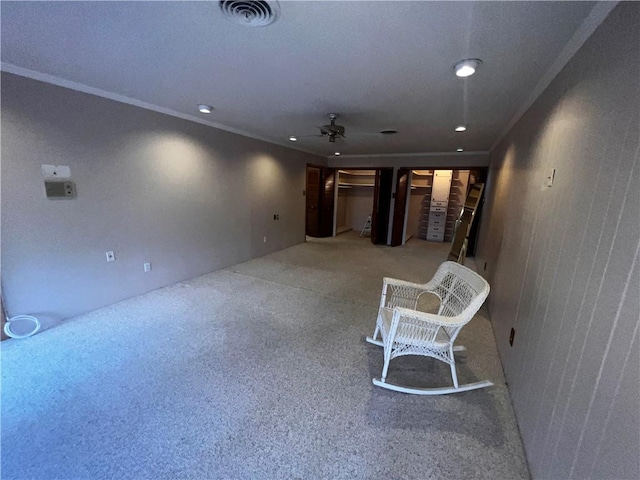 5445 Ocean Dr, Corpus Christi, TX 78412 - view of patio with ceiling fan