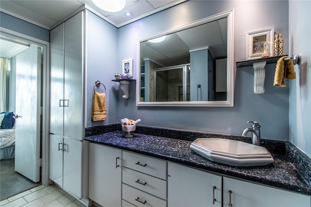 4600 Ocean Dr Unit 505, Corpus Christi, TX 78412 - ensuite bathroom featuring a shower stall and vanity