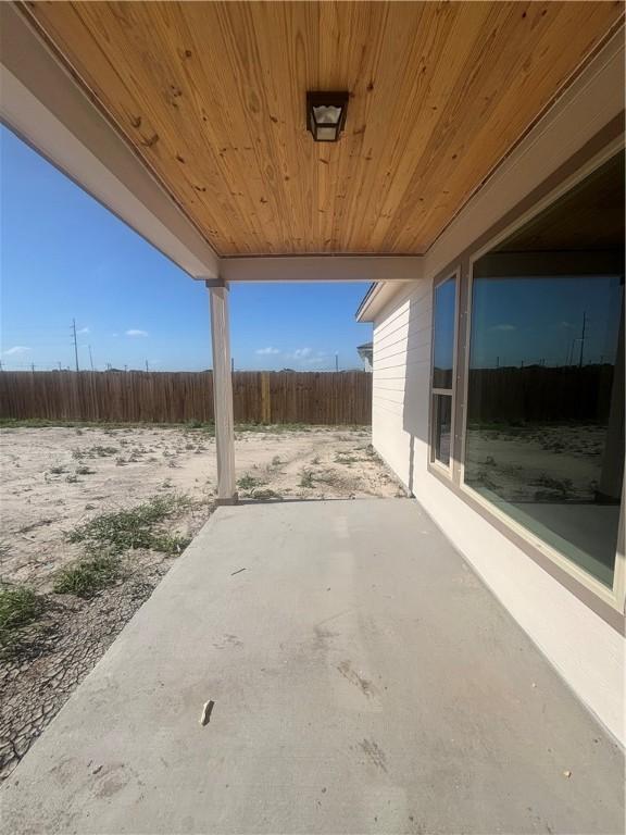 106 Guadalupe Palm Cir, Portland, TX 78374 - view of patio