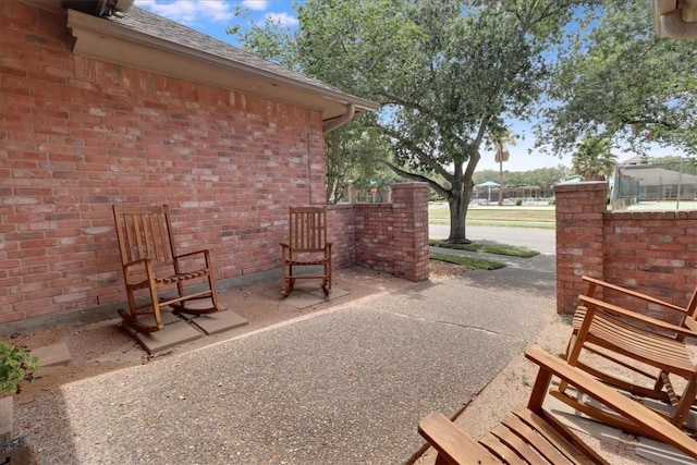 7430 Bourget Dr, Corpus Christi, TX 78413 - view of patio