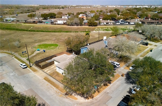 birds eye view of property featuring a residential view