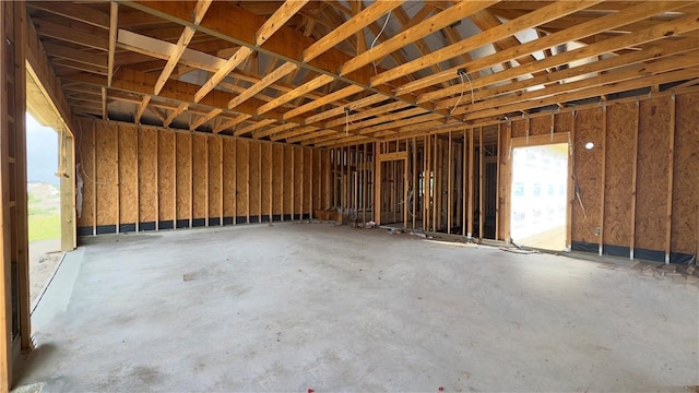 3730 Cabernet Dr, Robstown, TX 78380 - miscellaneous room with unfinished concrete flooring