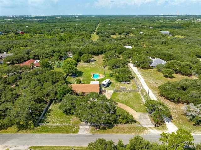 1689 Mooney Ln, Ingleside, TX 78362 - aerial overview of property's location with a forest
