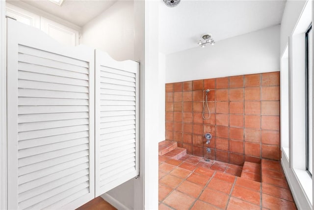 6002 Parkland Dr, Corpus Christi, TX 78413 - bathroom with tile walls and walk in shower