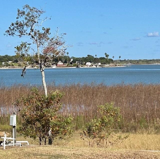 view of water feature