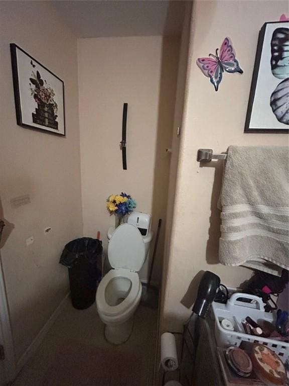 bathroom with toilet