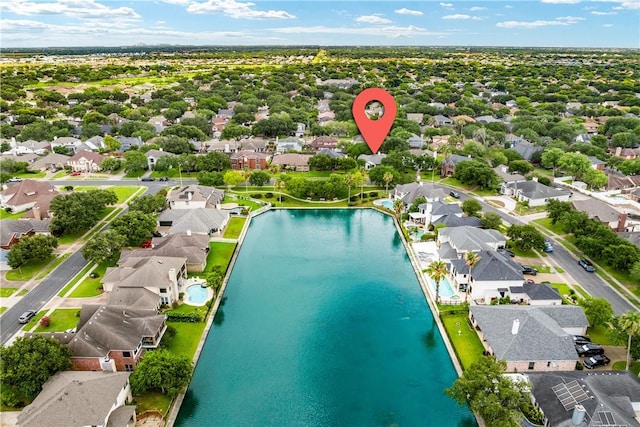 4442 Lake Superior Dr, Corpus Christi, TX 78413 - aerial view of property and surrounding area with nearby suburban area
