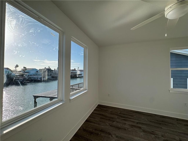 13741 Tajamar St, Corpus Christi, TX 78418 - unfurnished sunroom with a water view