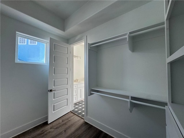 view of closet